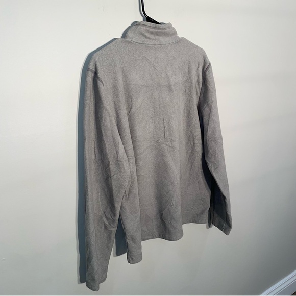 Ll bean semi fitted fleece 3/4 zip. Men’s large - Picture 6 of 7